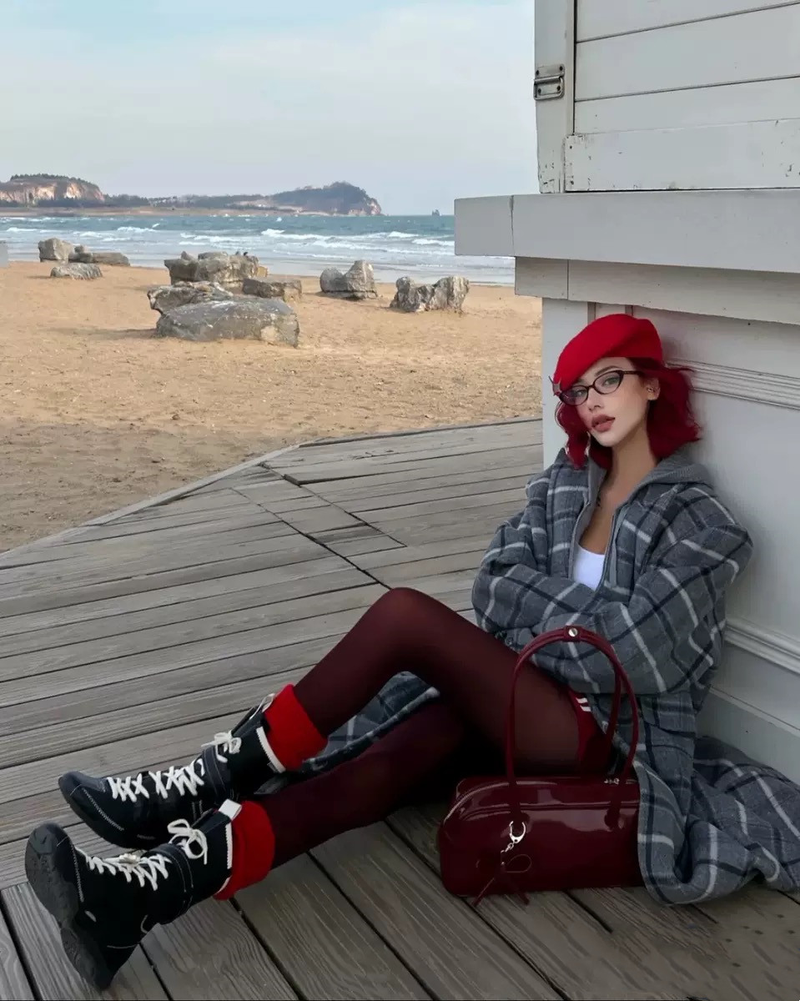 Designer Retro Insole Height-increasing Boxing Boots For Women 2025 New Autumn Flat Brown Ankle Boots With Laced Matte Leather Dr. Martens Boots_voghion.com