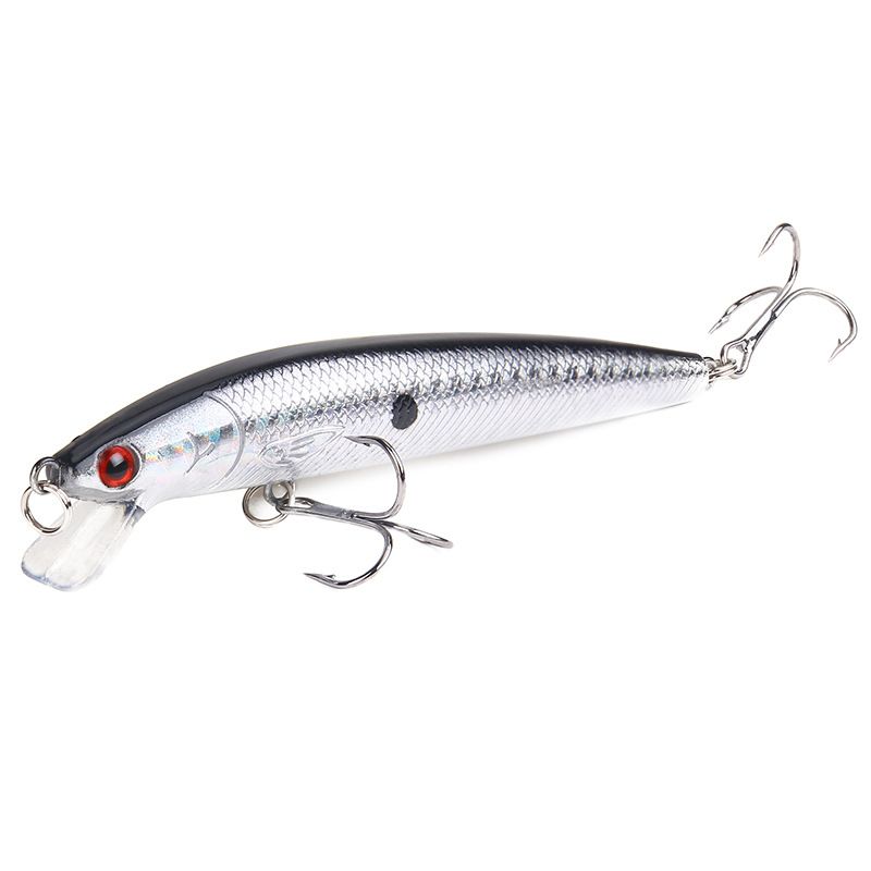 Cebo de pesca transfronterizo: señuelo de plástico duro realista con cuentas flotantes de 10 cm/9 g. Producto de aparejos de pesca._voghion.com
