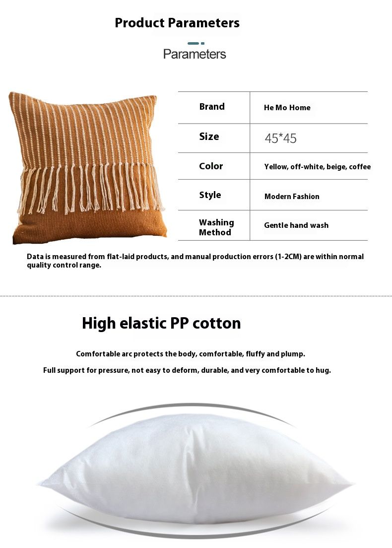 Hemo Cartoon Solid Color Pillow Covers – Polyester Throw Pillow Cases For Sofa, Bed & Office (45x45cm, Optional Insert)_voghion.com