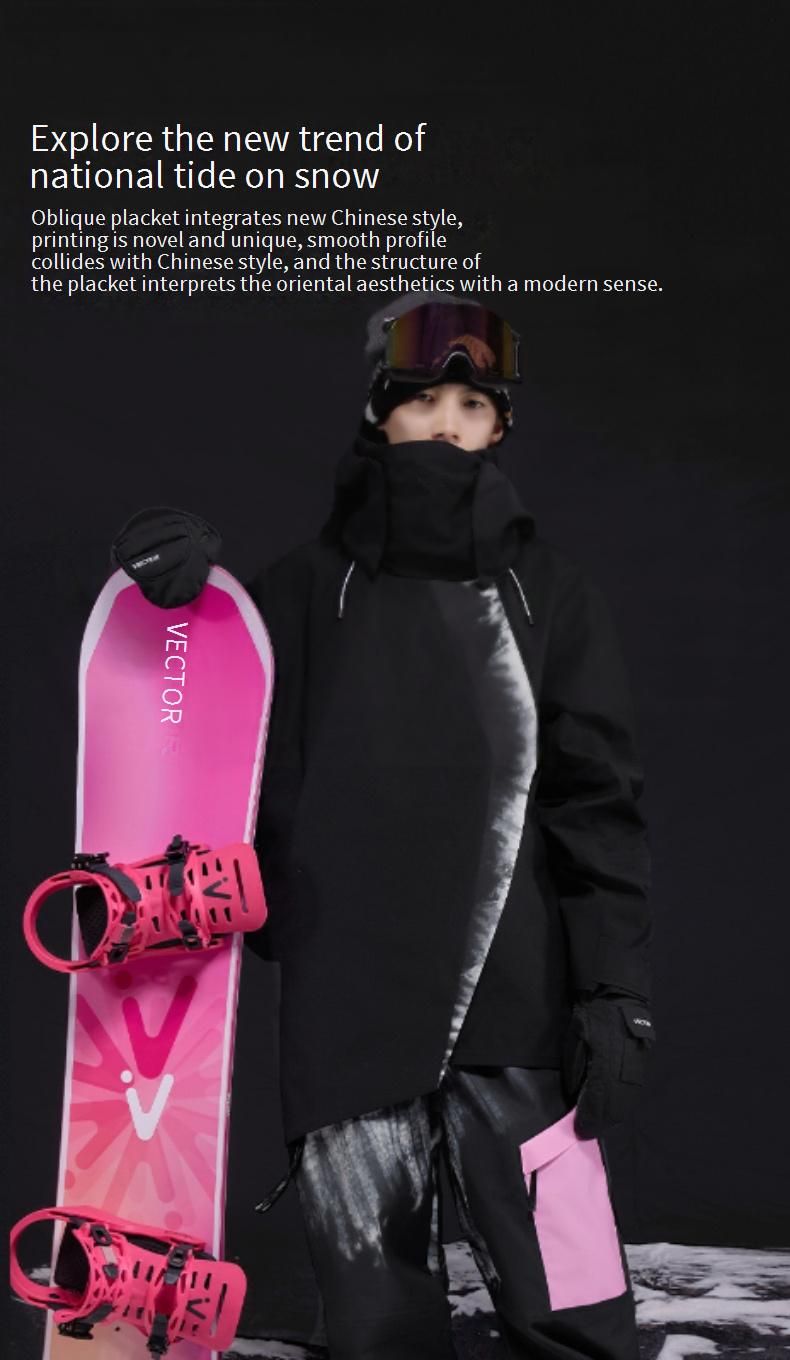 Waterproof Windproof 3L Ski Jacket For Men & Women – Thermal Insulated Snowboarding Coat With New Style_voghion.com