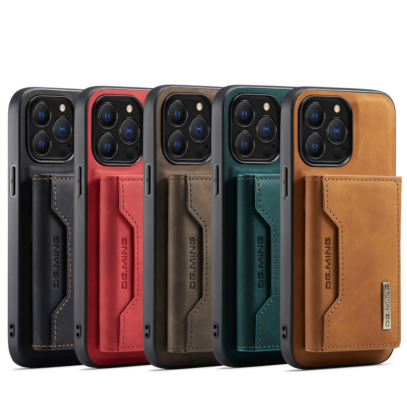 Custodia in pelle magnetica staccabile 2 in 1 per IPhone 13 12 14 11 Pro Max Xs XR 7 8 Plus Se2020 Custodia a portafoglio Tasca porta carte_voghion.com