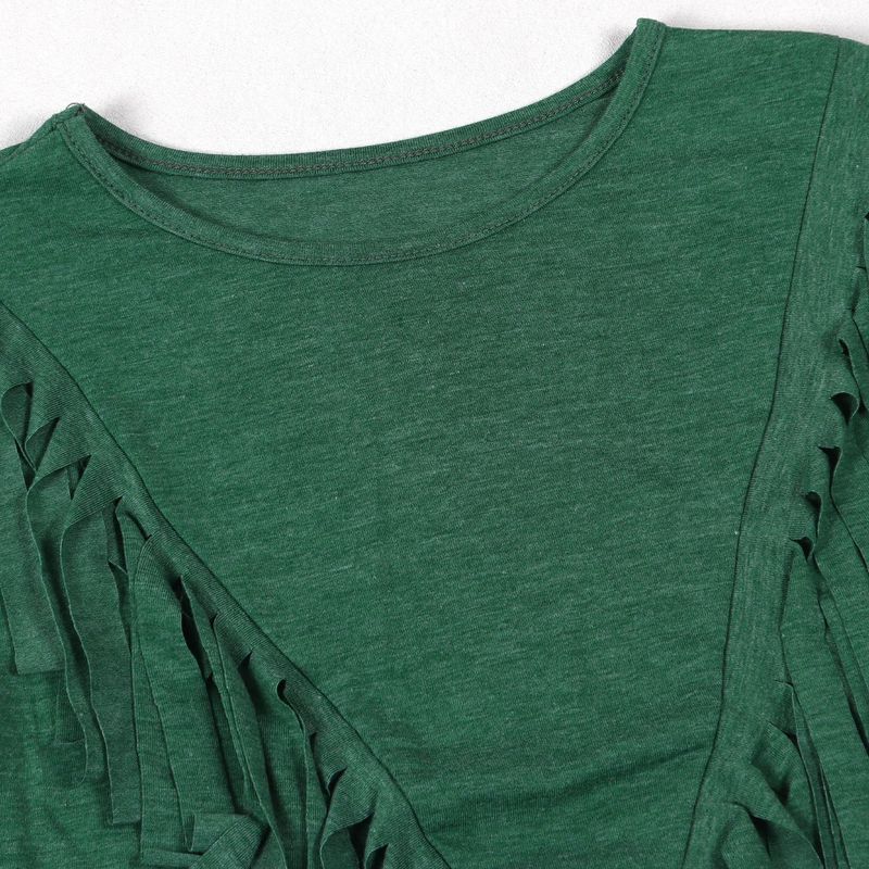 Vêtements pour femmes, ensemble deux pièces confortable et décontracté à pompons élastiques_voghion.com