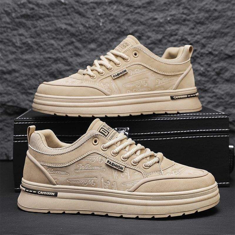 European Warm Series Autumn New Martin Men's Ankle Boots Trendy Versatile Thick-Soled Leather Work Shoes Sports Casual Sneakers_voghion.com