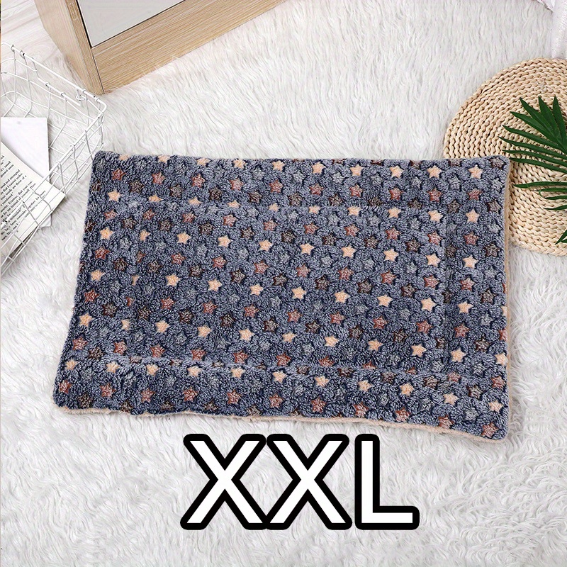 Cat Bed Mat Blanket Thickened Double Layered Plush Pad Dog Blanket Cat Mat Sleeping Pad_voghion.com