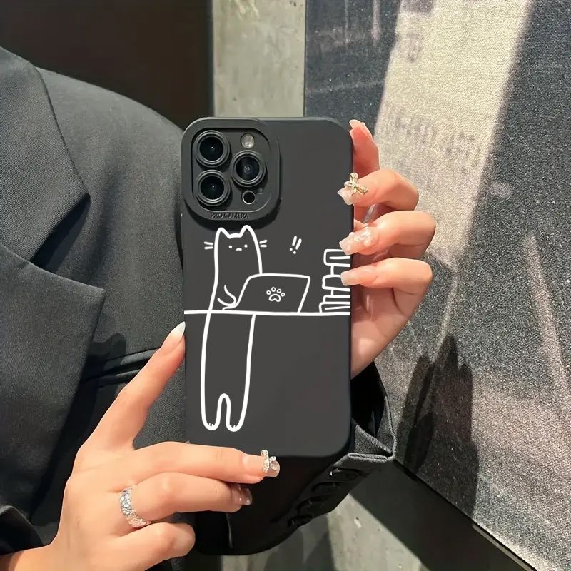 Capa de celular com estampa de gato e animal engraçado para Xiaomi Redmi Note 14 13 12 11 Pro Plus 4G 5G 12S 11S 10S Redmi 13C 14C_voghion.com