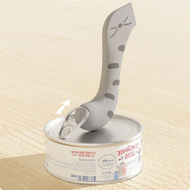 Nuovo cucchiaio per cibo in scatola per gatti con coperchio sigillato, alla moda e comodo, per cibo in scatola per cani, con coperchio sigillato per mantenere la freschezza._voghion.com