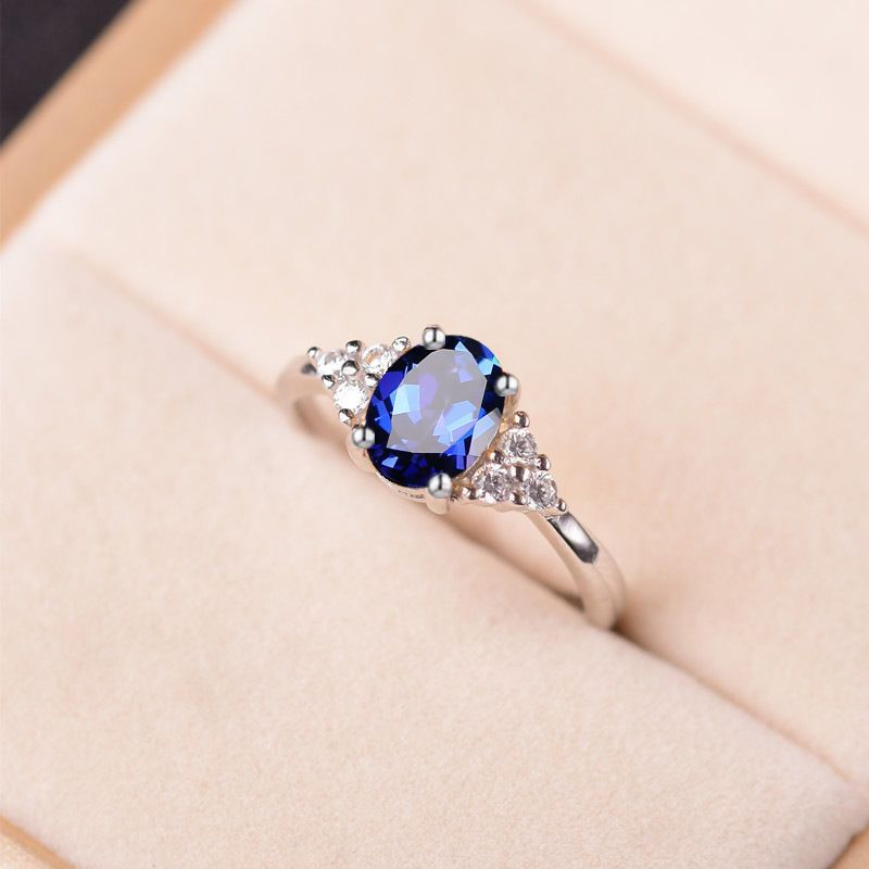 Heißer Verkauf Amethyst Lila Zirkon Chalcedon Diamant Einstellbar Frauen Lose Ring Süße Temperament Stil_voghion.com
