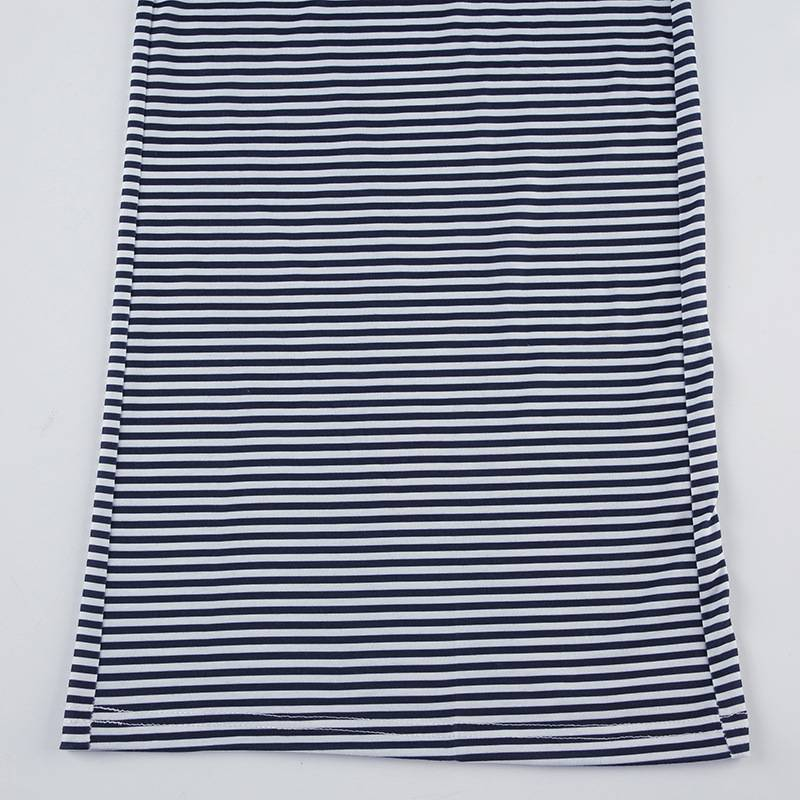 Lässige Streifen Niedrige Taille Baggy Jogginghose Kordelzug Elastische Hose Frauen Beiläufige Lose Gerade Bein Hosen Sommer Streetwear_voghion.com