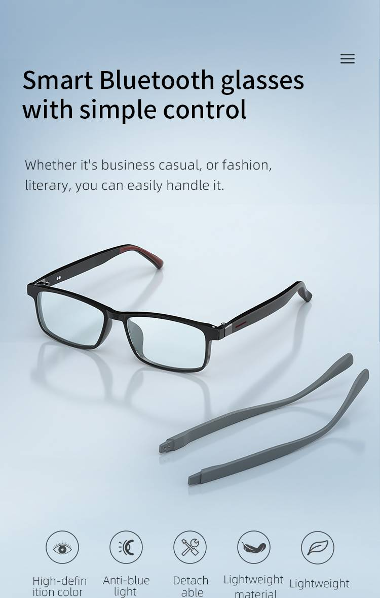 G07 Smart Bluetooth Glasses: Fashion Meets Functionality_voghion.com