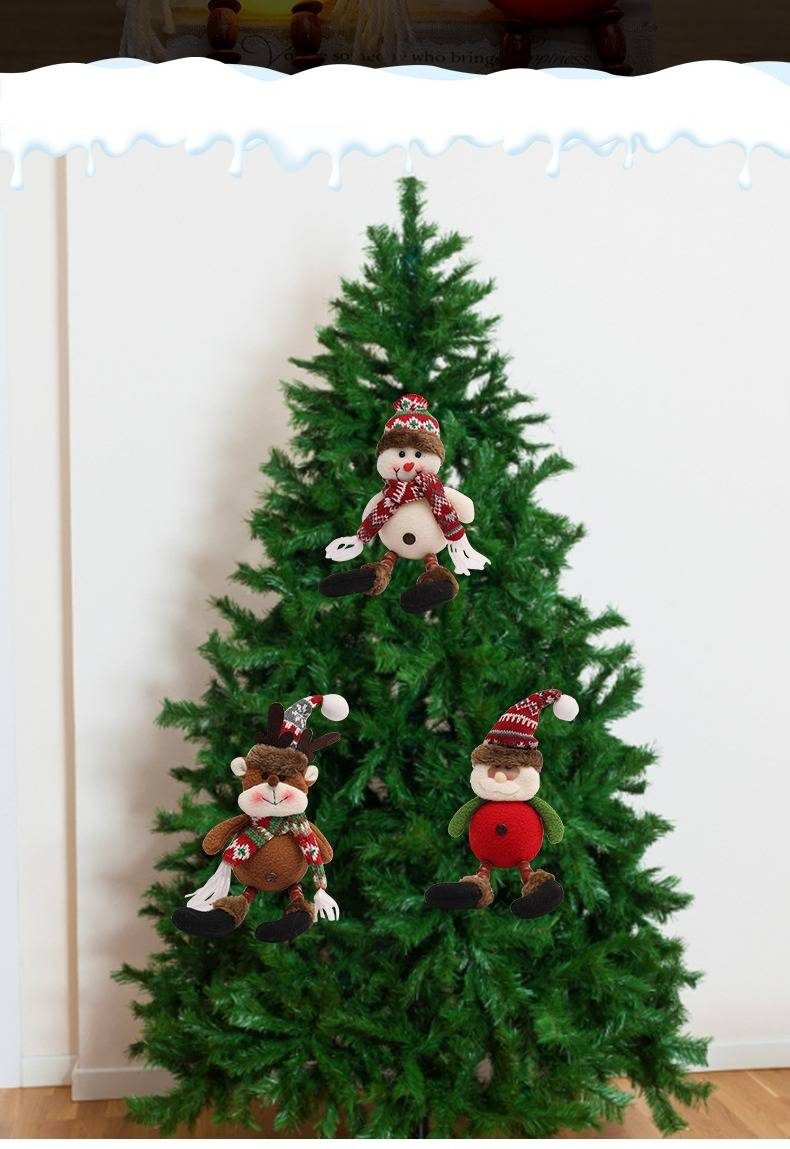 Ornamento natalizio a forma di pupazzo di neve luminoso con luci a LED - Decorazione natalizia da appendere all'albero, alla casa e alle feste_voghion.com
