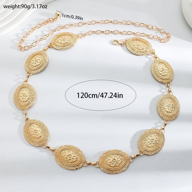 Set di gioielli da donna, alla moda, retrò, in metallo, con catena per la vita, con gonna, stile etnico di alta qualità, cintura estiva da donna, accessori per la vita, catena in lega_voghion.com