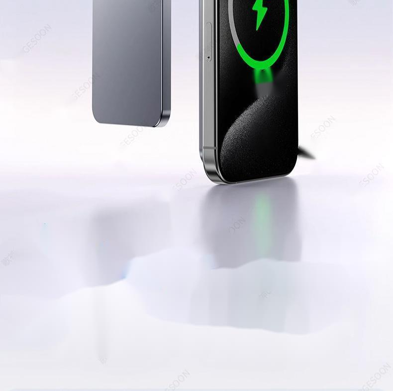 【Direkt】Magnetisches kabelloses Laden 10000 mAh, geeignet für ultradünne Powerbanks mit großer Kapazität_voghion.com