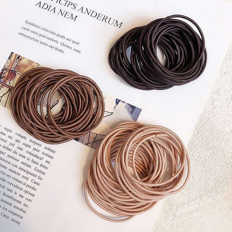 Elastico per capelli in nylon, 5 cm, nuovo colore, elastico per capelli, per donne e uomini, sottile, accessorio per capelli._voghion.com