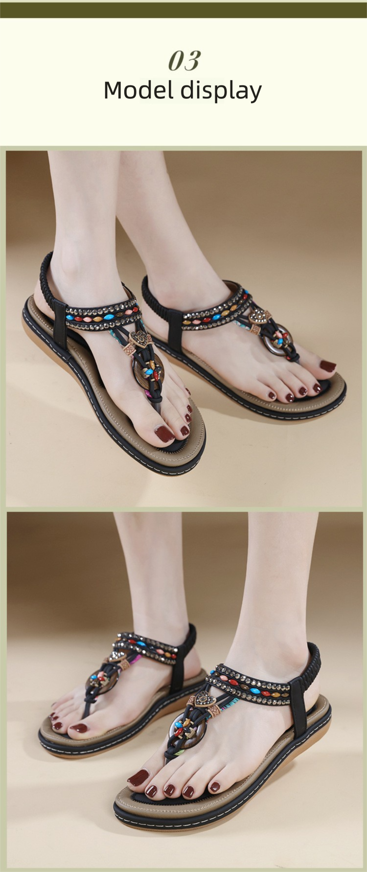 W676-2 New 2025 Toe-Post Rhinestone Sandals For Women Comfortable_voghion.com