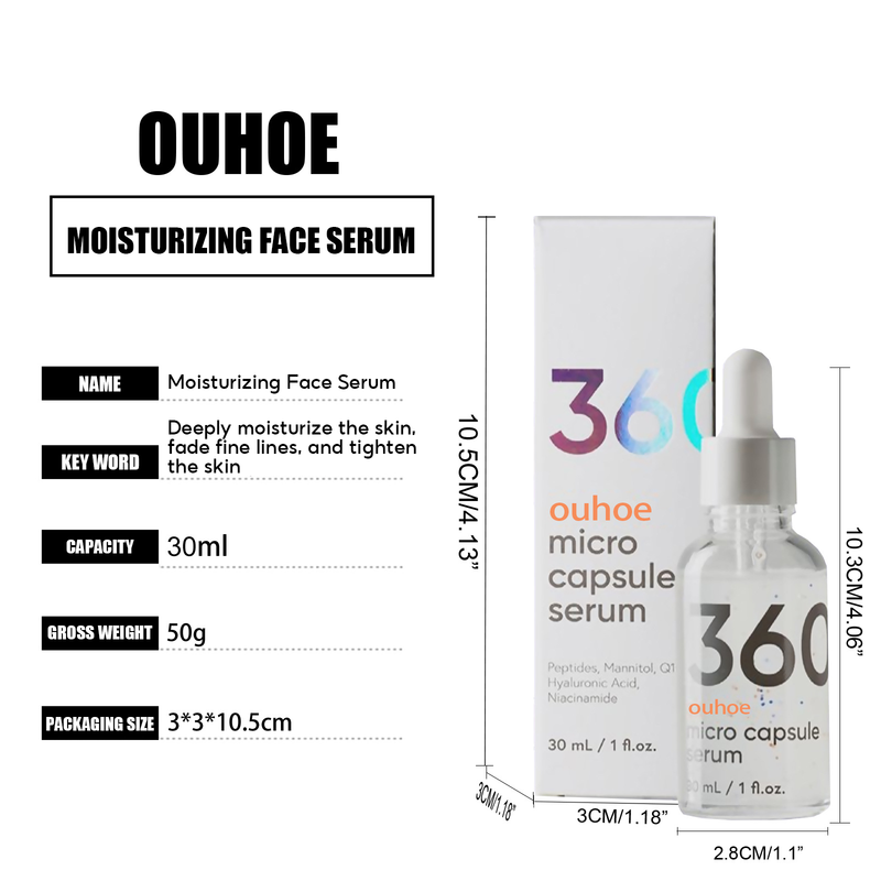 Sérum Anti-rides, éclaircissant, blanchissant, Lifting, raffermissant, estompe les ridules, répare la peau, hydrate, Essence Anti-vieillissement, 30ml_voghion.com