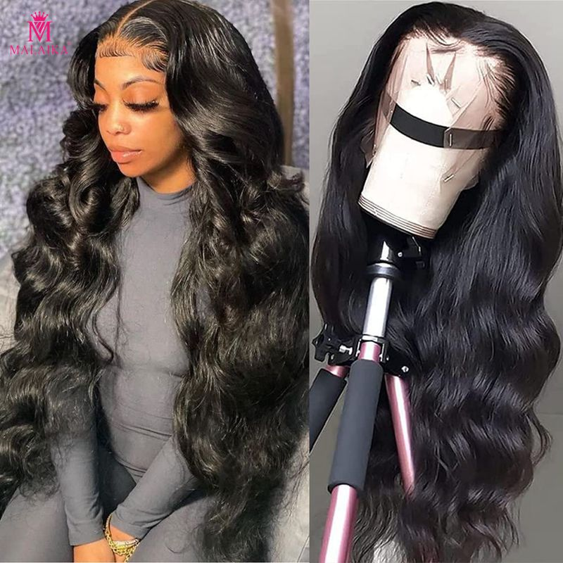 Parrucche anteriori in pizzo 13*4 con pizzo ondulato Capelli umani Densità 180, Parrucche frontali in pizzo 13x4 Parrucche con capelli umani per donna_voghion.com