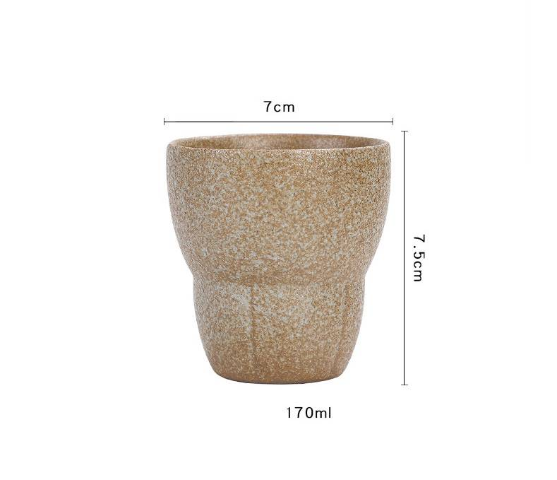 Master Cup Large Tea Cup Single Cup Japanese Vintage Rough Pottery Kung Fu Tea Set Tea Cup_voghion.com