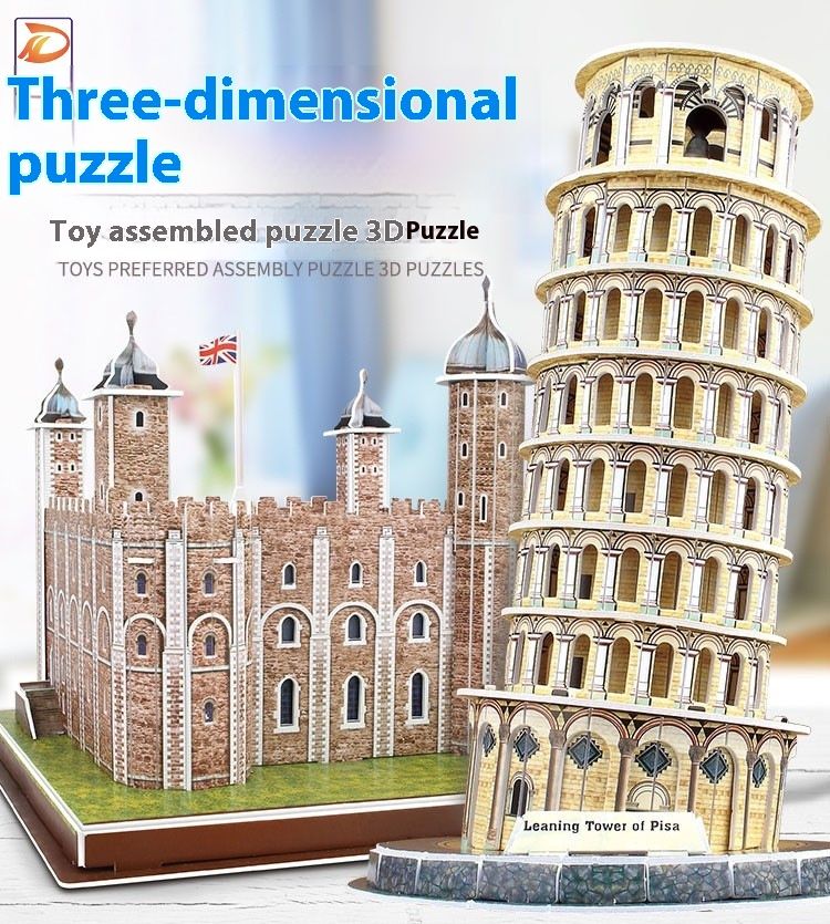 Najprodavanija DIY 3D papirnata slagalica za izgradnju modela svijeta_voghion.com