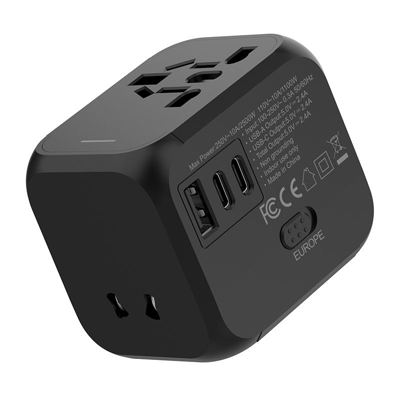 syct Multifunctional Adapter Converter Socket UK AU EU US Plug 176N Travel Charger_voghion.com