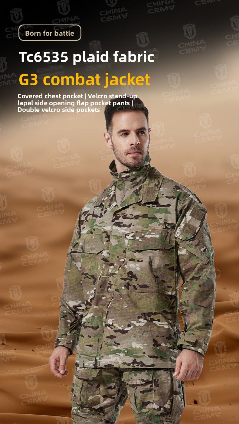 Nueva chaqueta de campo G3 genuina CP Tactical Gear, conjunto de camuflaje para entusiastas militares para hombres_voghion.com