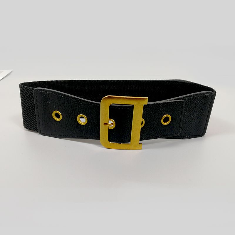 HOT Cinture larghe elastiche per corsetti per le donne Fondine elasticizzate grandi di alta qualità Abito in vita femminile Cintura in maglione Facile_voghion.com