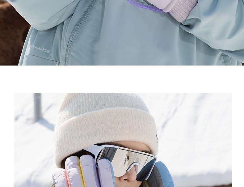 2024 Winter New Ski Gloves Thickened Riding Waterproof, Windproof, Cold Outdoor Touchscreen Motorcycle With Velvet For_voghion.com