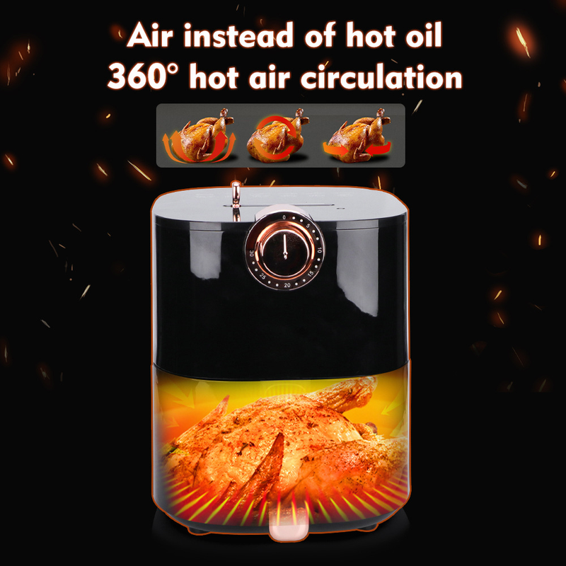 Friteuse électrique multifonction sans huile pour frites, norme européenne RAF R.5218_voghion.com