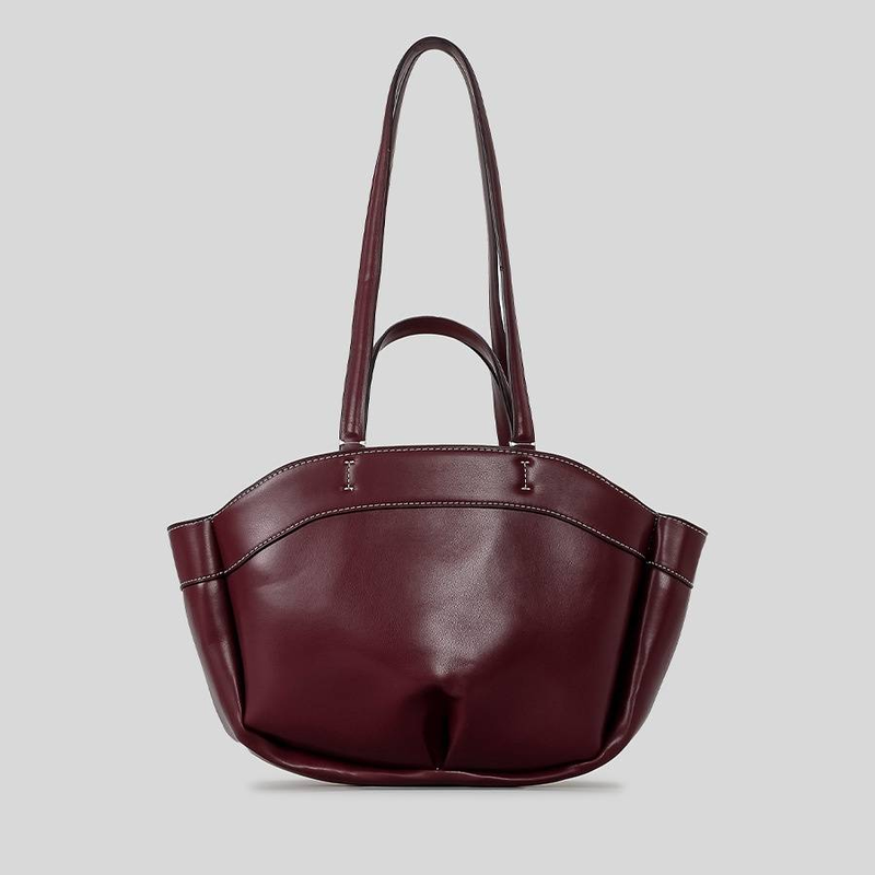 Women's Bags Brown Tote Bag Autumn New Fashion Large Capacity Work Mother And Child Bag Shoulder Handbag Shopping Bag_voghion.com