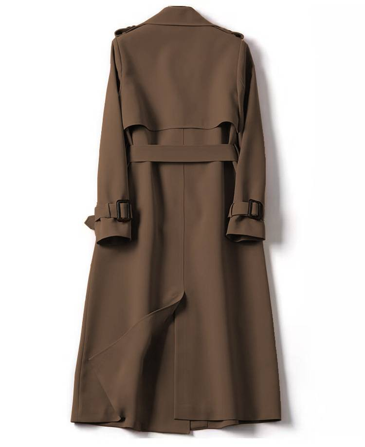 Ženski Temperament Slim Slim Waist Modni Trench Coat_voghion.com