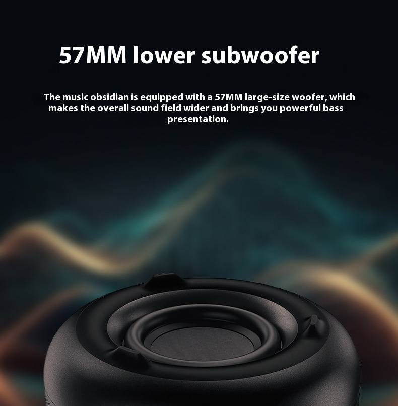 GLASS 5. Nesil Bluetooth Hoparlör - Derin Bas, Çift Subwoofer, PC/Masaüstü İçin Yüksek Çözünürlük Sertifikalı Premium Kablosuz Ses_voghion.com