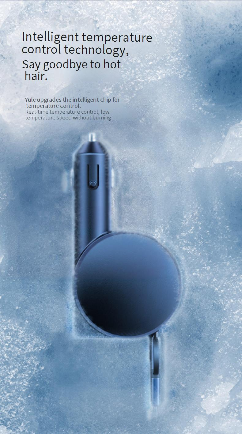 60W Super Fast Car Charger With Digital Display – Triple Port QC 3.0 & PD (Type-C/USB/iPhone) – 12V-24V Universal Cigarette Lighter Adapter_voghion.com