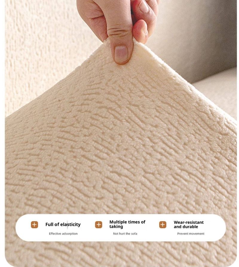 Yumuşak Polar Kanepe Kılıfı – Hafif, Rahat ve Evrensel Uyum (5 Nötr Renk, 6 Boyut, Yastık Kılıfları Dahil)_voghion.com