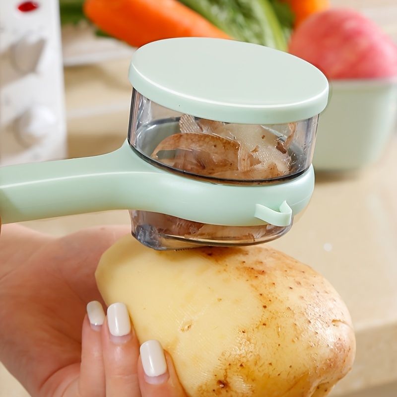 1PC Storage Type Peeler With Storage Box, Peeler, Planer Blade_voghion.com