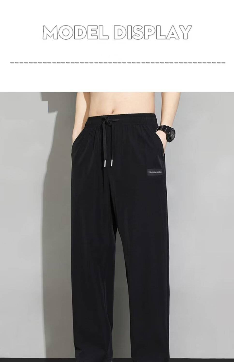 Pantaloni cargo retrò da uomo ad asciugatura rapida – Pantaloni streetwear oversize in poliestere traspirante (M-5XL) – Vestibilità ampia ispirata agli esploratori urbani_voghion.com