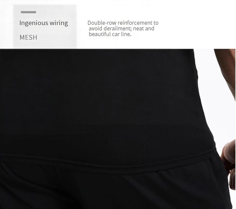 T-shirt à manches courtes pour homme, séchage rapide, idéal pour la course à pied, la salle de sport, le basketball et les sports de plein air - Tissu polyester respirant et évacuant l'humidité_voghion.com