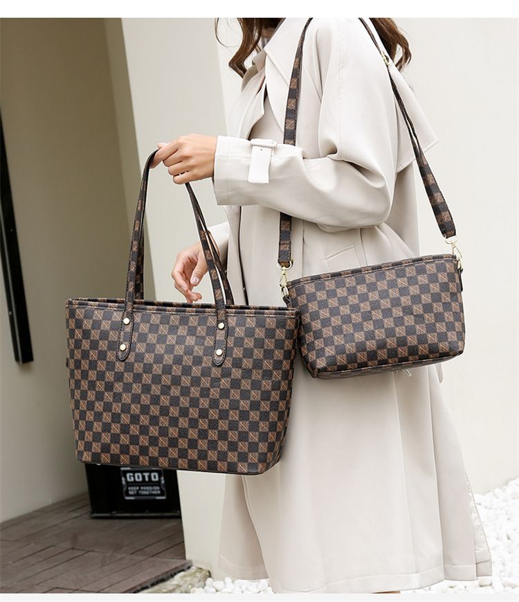 Women's Bags Leisure Mother And Child Bag Two Piece Set Large Capacity Autumn And Winter New Handbag Shoulder Bag Messenger Bag_voghion.com
