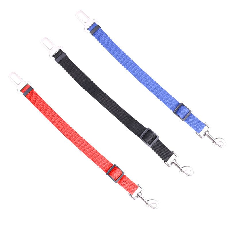 Guinzaglio regolabile per cani da compagnia, imbracatura di sicurezza per auto_voghion.com