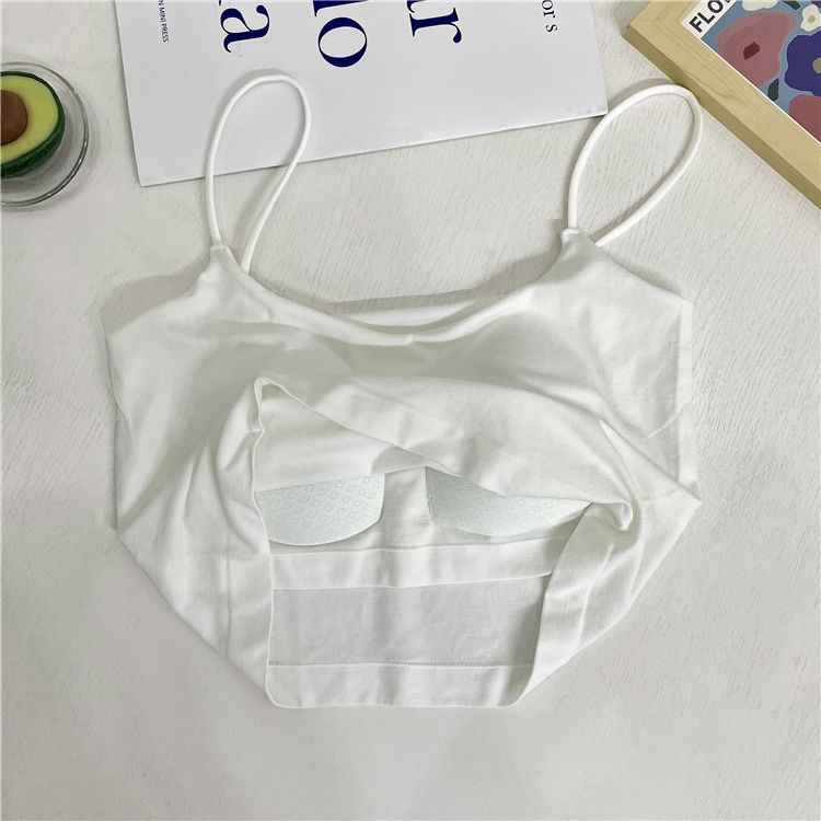 Completo intimo autunnale Beauty Back Khaki con spalline sottili_voghion.com