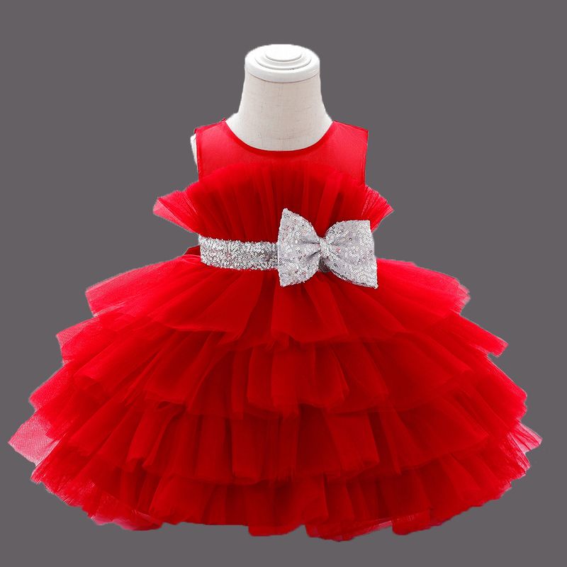 Kids’ Clothing Fluffy Tulle Princess Dress Birthday Party High End Evening Dress Flower Girl Dress_voghion.com
