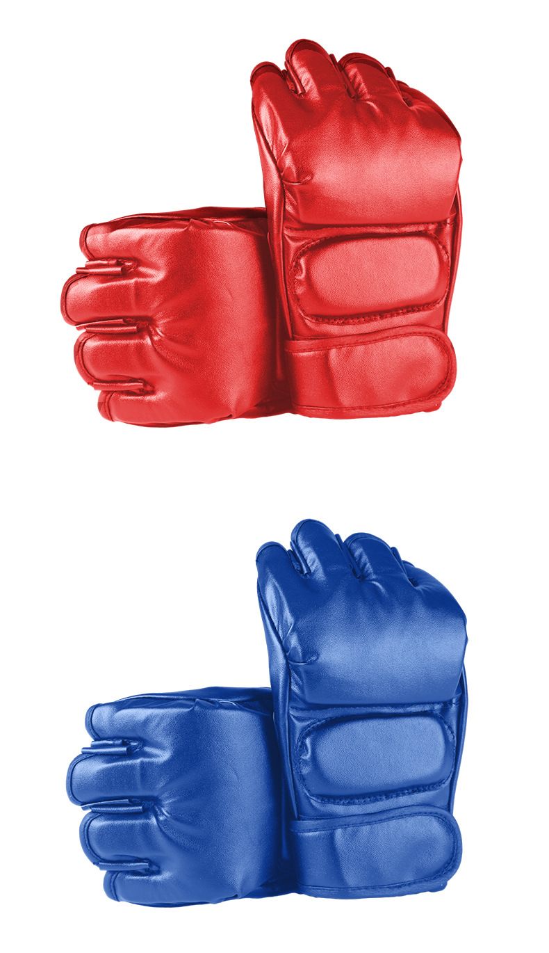 Hombres, mujeres, adultos, niños, guantes de boxeo, suministros de boxeo, guantes para saco de boxeo, guantes profesionales de Sanda y Taekwondo._voghion.com