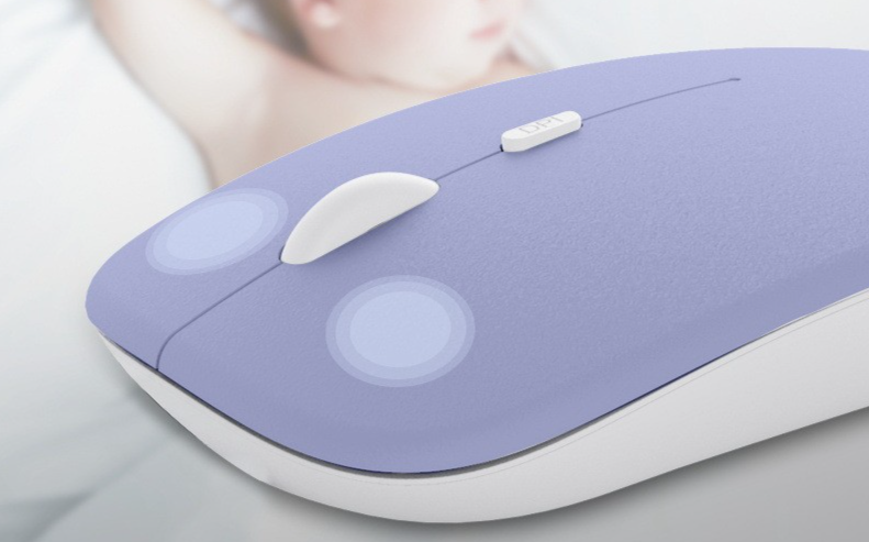 Tablet Computer Single Macaron Color Wireless Gift Bluetooth Silent Mouse_voghion.com