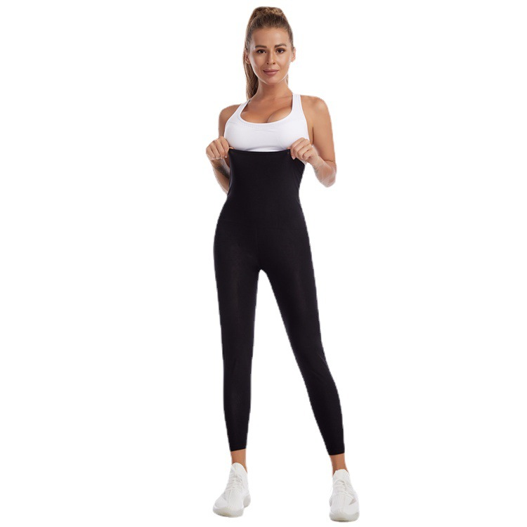 Pantalon de sport amincissant pour femme, pantalon shapewear taille haute_voghion.com
