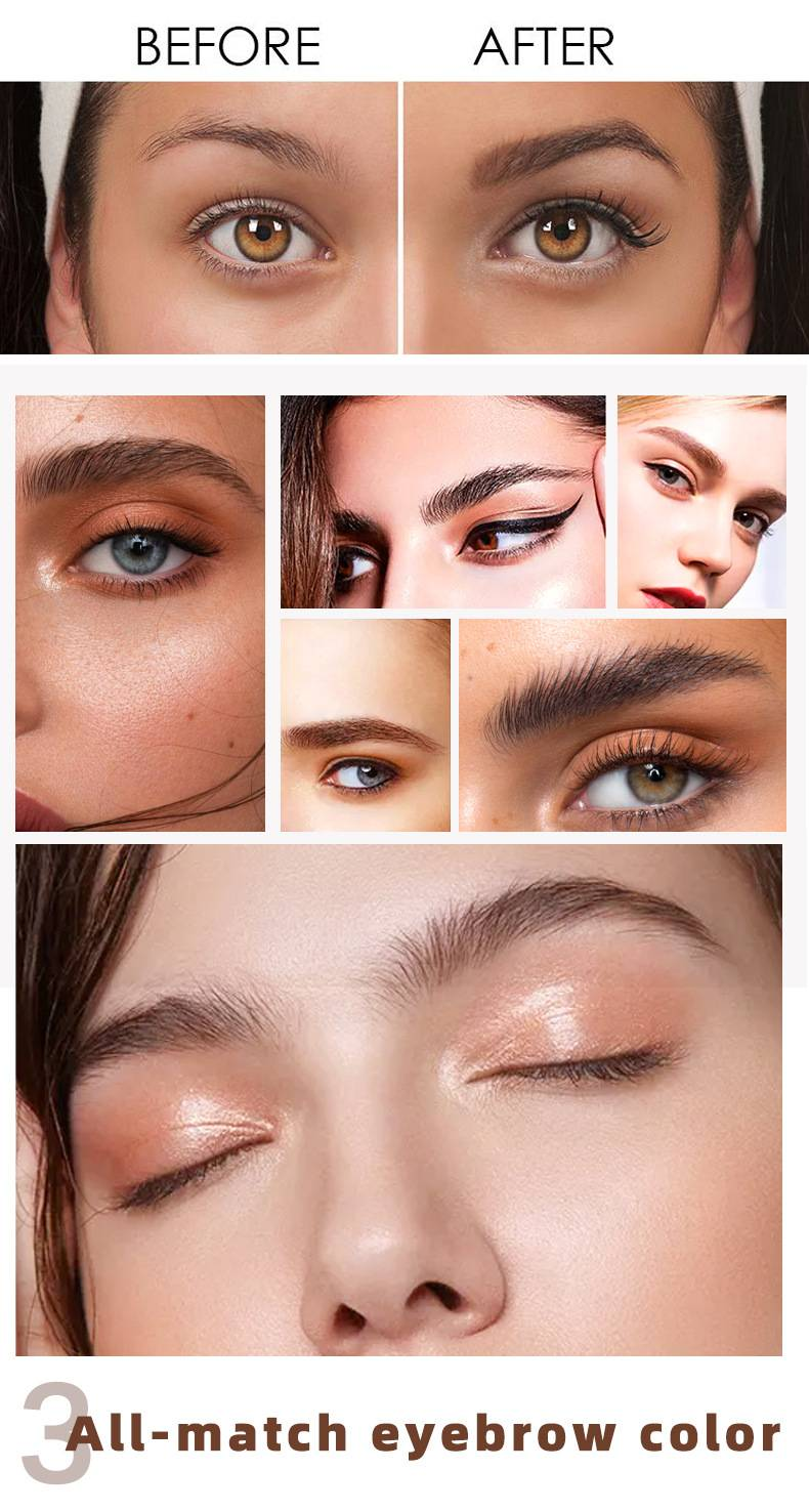 Eyelash and Eyebrow Dye Long-lasting Instant Dry Makeup tool Eyebrow Dye set_voghion.com