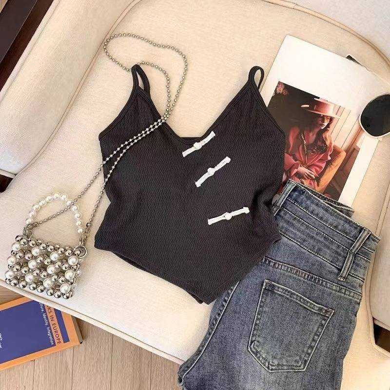 Intimates för kvinnor Ny kinesisk retro nationell stil Liten sele Integrerad bröstsjal Vacker rygg Cheongsam-design Unik innertopp_voghion.com
