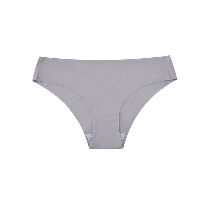 Underwear & Sleepwears Seamless Ice Silk Underwear With Low Waist Pure Cotton Crotch Briefs_voghion.com
