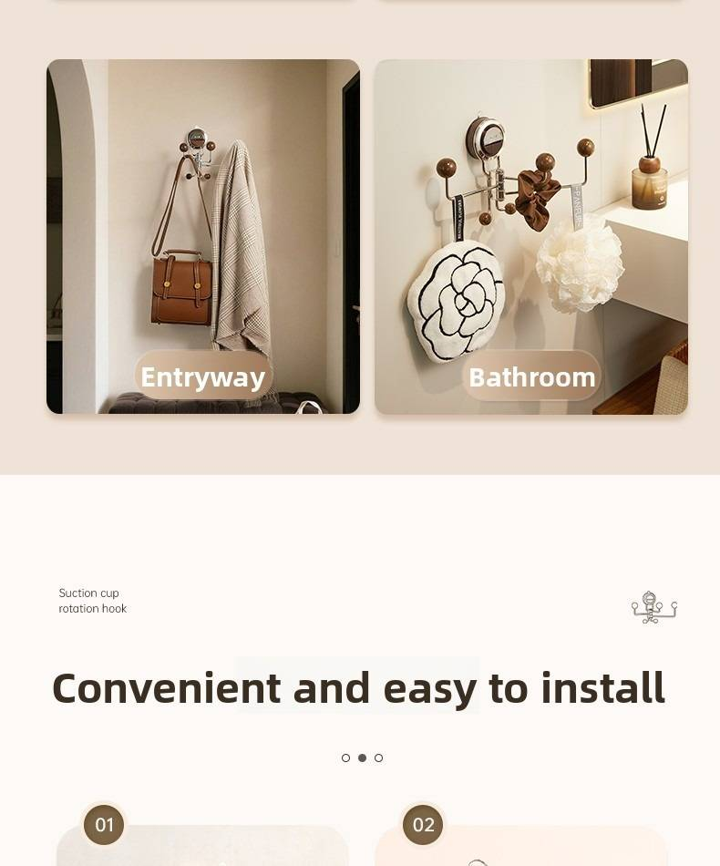 Ganci decorativi per la casa. Ganci per abiti in legno di noce e metallo. Ganci per abiti in legno di noce e metallo. Ganci rotanti multi-asta. Ganci per bagno. Ganci per cucina_voghion.com