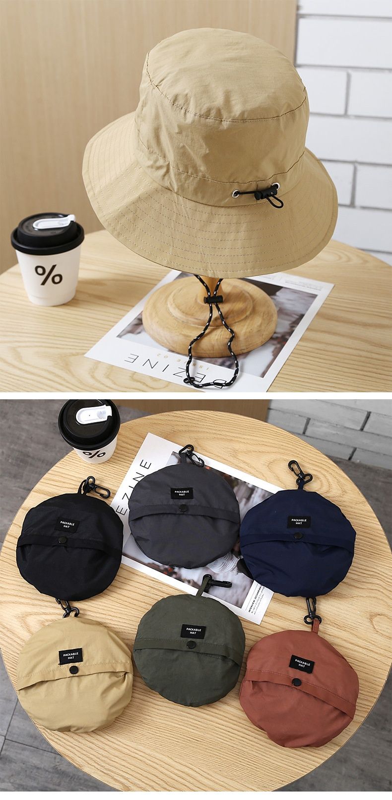 Aufbewahrungstasche Hut Kinder Modischer Sommer Schnelltrocknender Fischerhut Wasserdichter Bergsteigerhut Für Den Außenbereich Herren Sonnenschutzhut_voghion.com