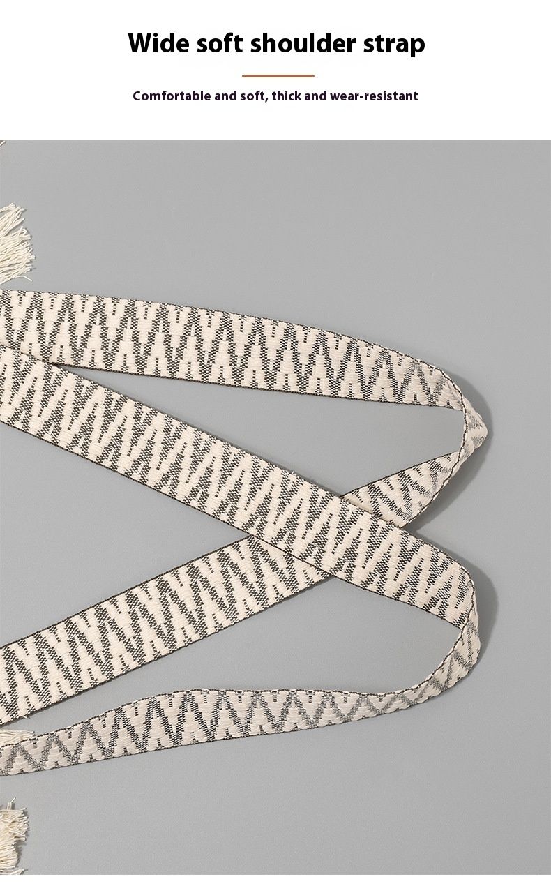 ENSPT Große Kapazität Canvas Tote Damen Urlaub One-Shoulder Strandtasche_voghion.com