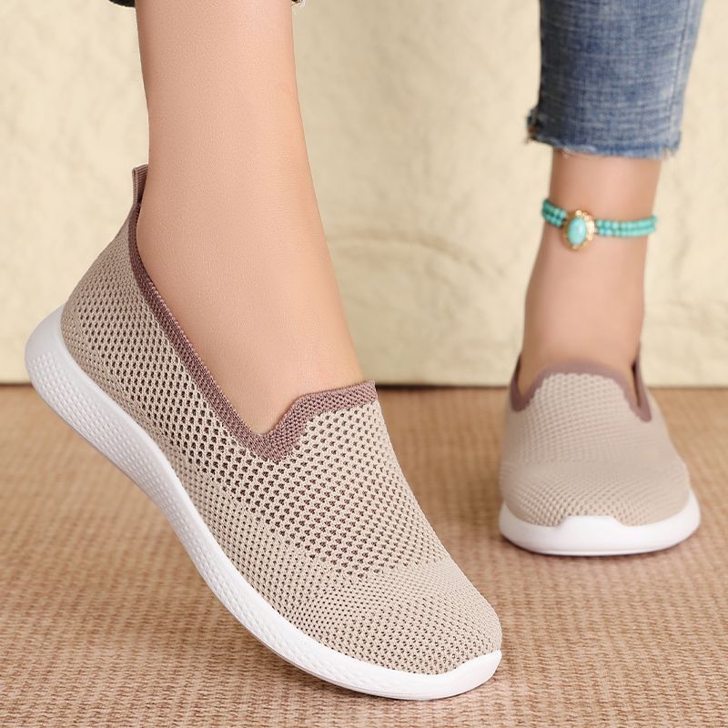Vielseitige, leichte Damenschuhe mit weicher Sohle, atmungsaktives Mesh für einen Fuß, gutes Gehen, Mama-Schuhe, Damenschuhe_voghion.com