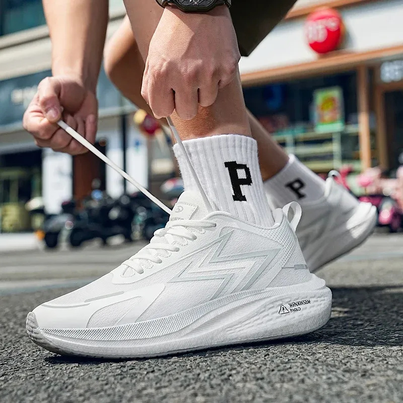 Professionelle Marathon-Laufschuhe, Rennlaufschuhe mit durchgehender Carbonplatte, stoßdämpfende Trainingssportschuhe für Jugendliche_voghion.com